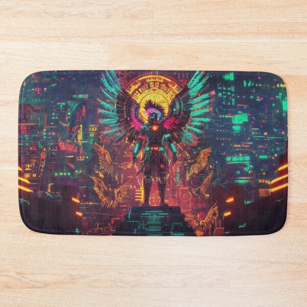Item preview, Huitzilopochtli Cyberpunk designed and sold by FuturiTravel.