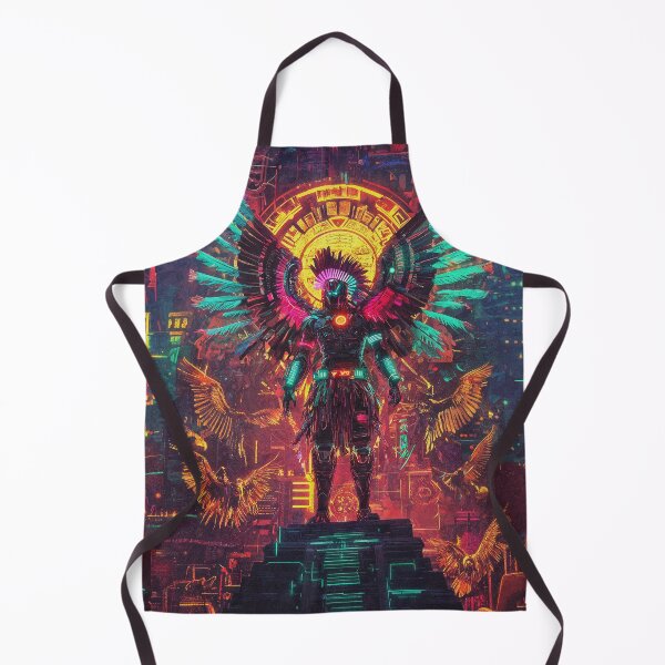 Item preview, Huitzilopochtli Cyberpunk designed and sold by FuturiTravel.