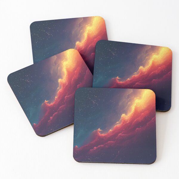 Item preview, Celestial display of vibrant cosmic colors designed and sold by brandway.