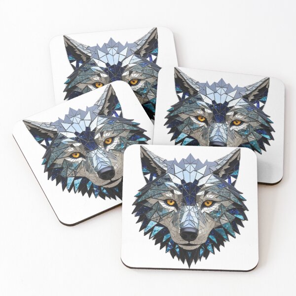 Item preview, Mirror Shard Wolf designed and sold by RebelPaintBrush.