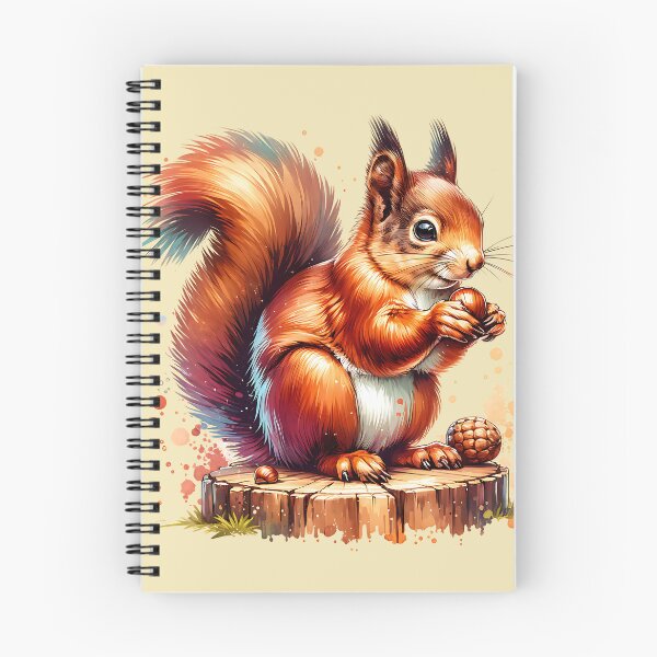 Item preview, Squirrel eating nuts designed and sold by AwesomeBeyondLimits.
