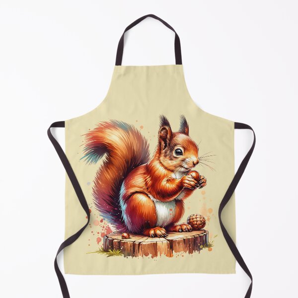 Item preview, Squirrel eating nuts designed and sold by AwesomeBeyondLimits.