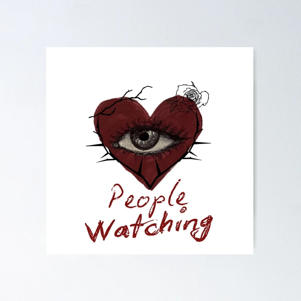 アート・デザイン・音楽 Watching Humans Watching fposter,small,wall_texture,