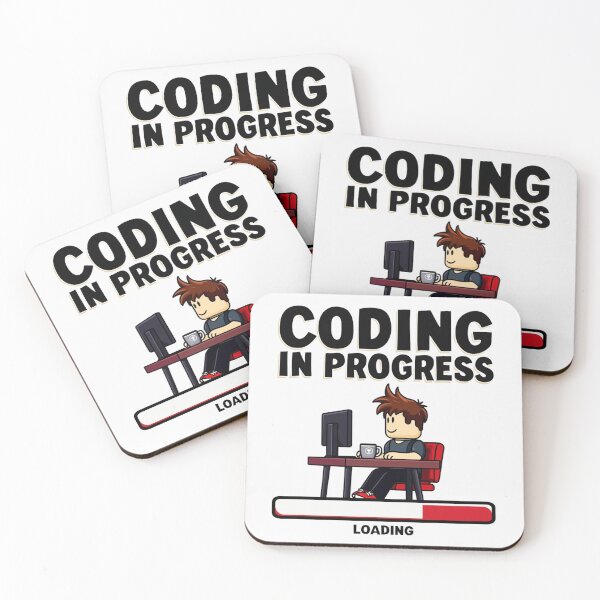 Item preview, Roblox CODING IN PROGRESS - Kids designed and sold by SignumShop.