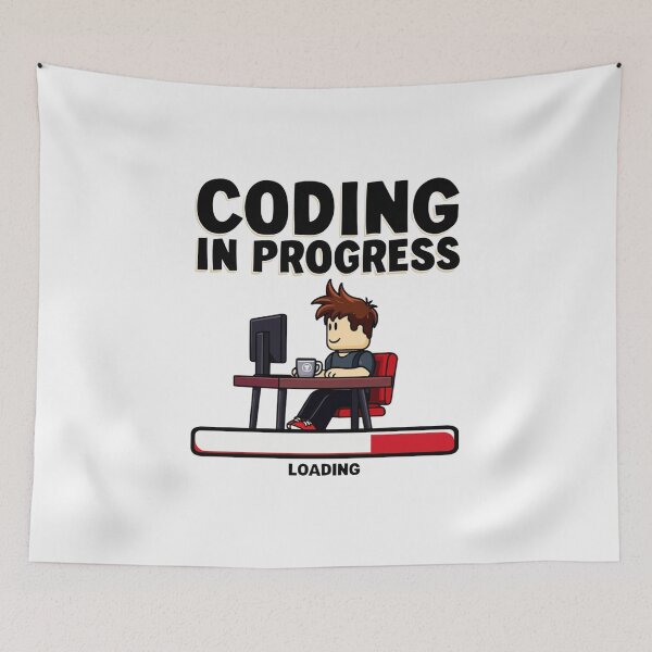 Item preview, Roblox CODING IN PROGRESS - Kids designed and sold by SignumShop.
