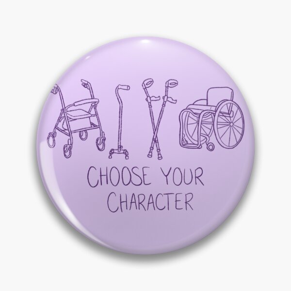 Item preview, Mobility Aid Lineup - Choose Your Character designed and sold by dreamsclouds.