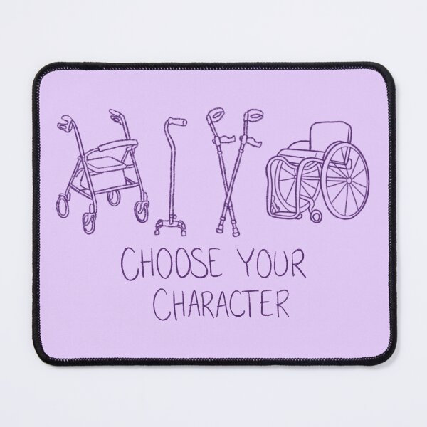 Item preview, Mobility Aid Lineup - Choose Your Character designed and sold by dreamsclouds.