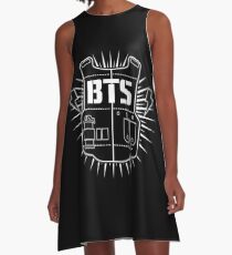 Vestido acampanado BTS