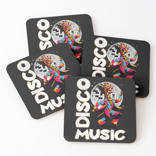 Item preview, Retro Giraffe dancing disco music designed and sold by AwesomeBeyondLimits.
