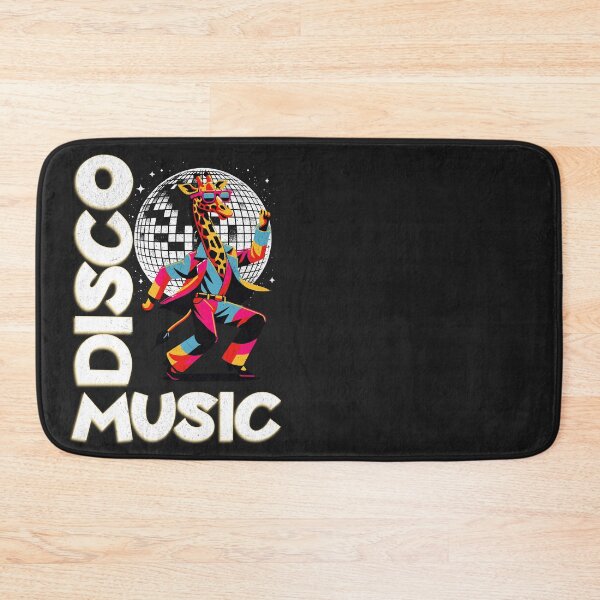 Item preview, Retro Giraffe dancing disco music designed and sold by AwesomeBeyondLimits.