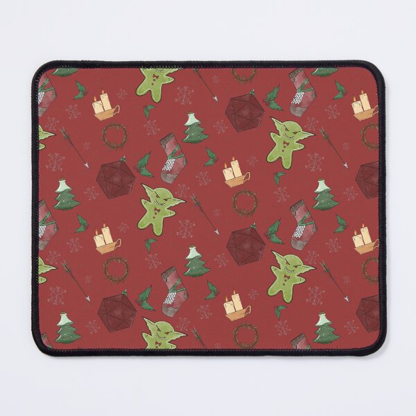 Item preview, Patrón de duende navideño de Dungeons & Dragons designed and sold by The Malva Glyphs.