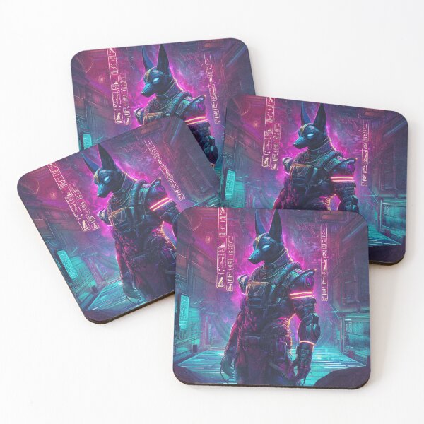 Item preview, Anubis Cyberpunk designed and sold by FuturiTravel.