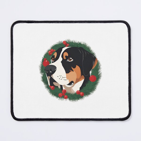 Item preview, Jolly Christmas - Greater Swiss Mountain Dog Nose Edition designed and sold by GoodyPaws.