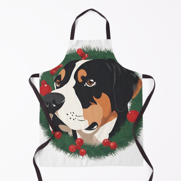 Item preview, Jolly Christmas - Greater Swiss Mountain Dog Nose Edition designed and sold by GoodyPaws.