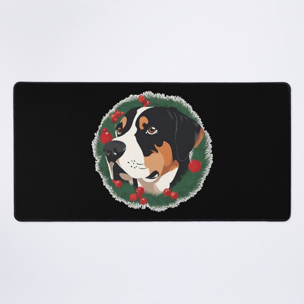 Item preview, Jolly Christmas - Greater Swiss Mountain Dog Nose Edition designed and sold by GoodyPaws.