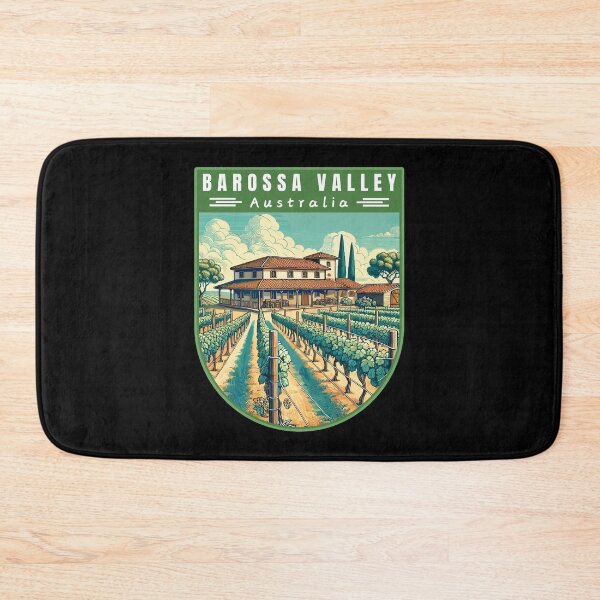 Item preview, Barossa Valley in South Australia Retro Art Travel Landscape designed and sold by MaateoDesign.
