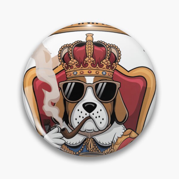 Item preview, Canine King: Royal Dog Art for Pet Enthusiasts designed and sold by pnidesign.