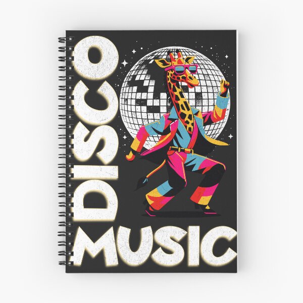 Item preview, Retro Giraffe dancing disco music designed and sold by AwesomeBeyondLimits.