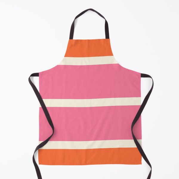 Item preview, Simple Stripes in Pink, Orange and Cream designed and sold by LAEC-Shop.