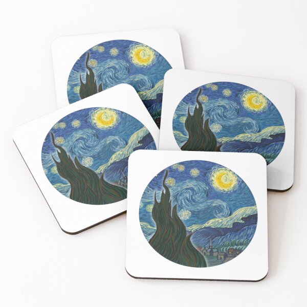 Item preview, Van Gogh's "Starry Night"  designed and sold by soph-drawsstuff.