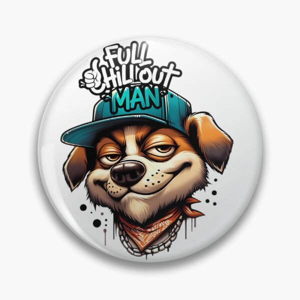 Item preview, Relaxed dog graffiti designed and sold by creativepers.