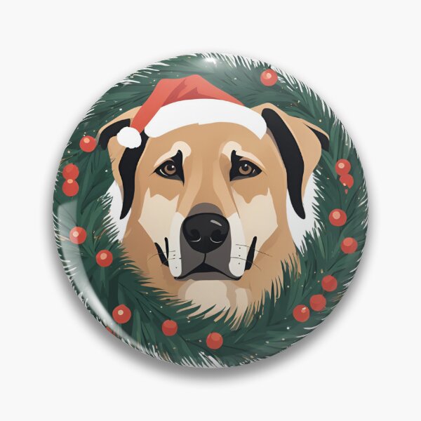 Item preview, Jolly Christmas - Central Asian Shepherd Dog Nose Edition designed and sold by GoodyPaws.