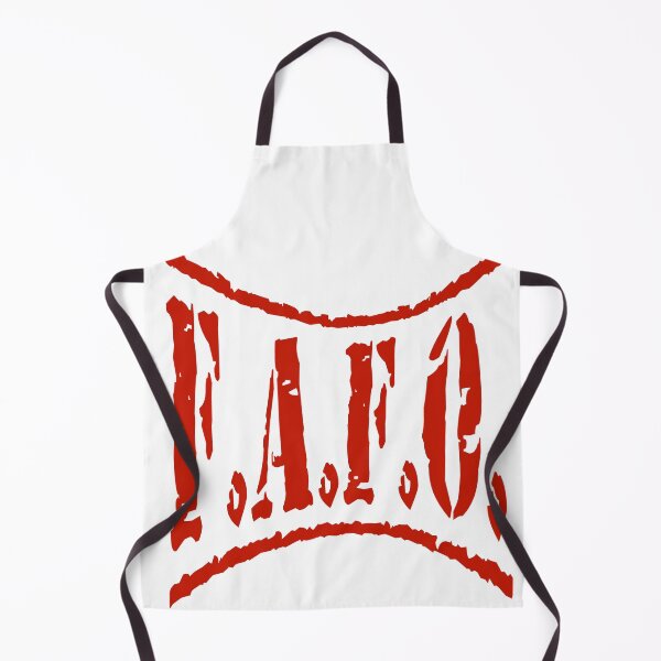 Item preview, FAFO typography in Red designed and sold by WastelandsEdge.