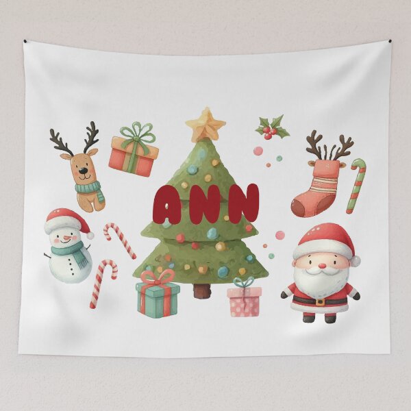 Item preview, Christmas Name Ann - personalized designed and sold by karolinahinc.