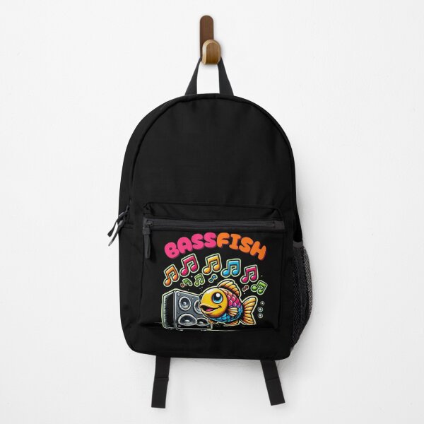 Item preview, Bass Fish Listening to Music Funy Gift designed and sold by IceBathDESIGNS.