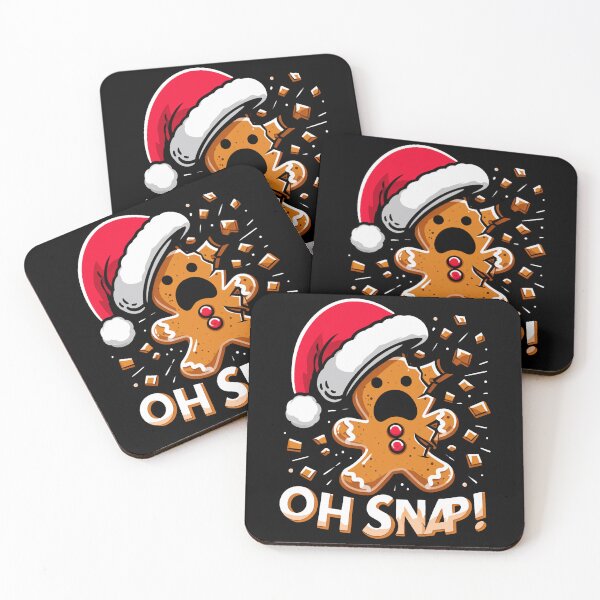 Item preview, Funny Gingerbread Man Disaster – Oh Snap! designed and sold by Aredbox.