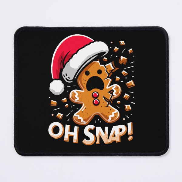 Item preview, Funny Gingerbread Man Disaster – Oh Snap! designed and sold by Aredbox.