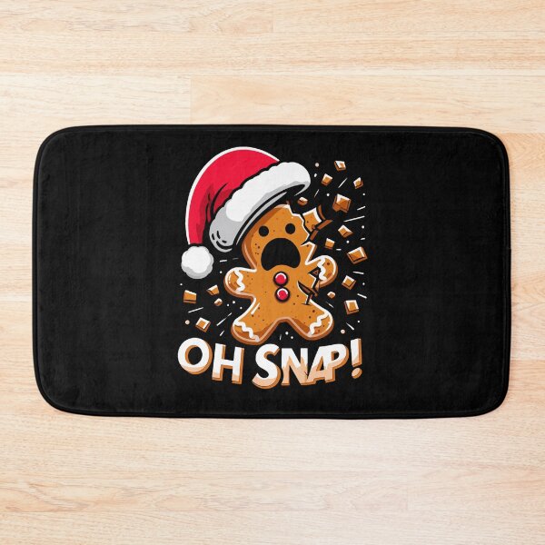 Item preview, Funny Gingerbread Man Disaster – Oh Snap! designed and sold by Aredbox.