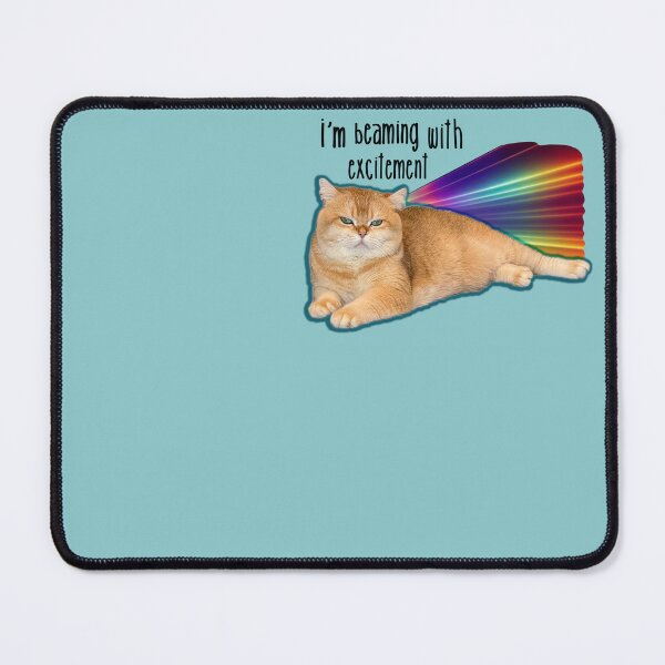 Item preview, Cat Beaming With Excitement  designed and sold by Jennifer  Lambein.