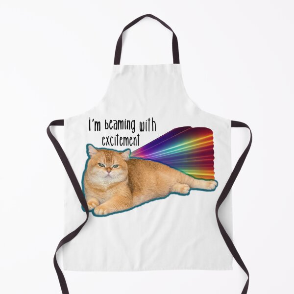 Item preview, Cat Beaming With Excitement designed and sold by Jennifer Lambein.