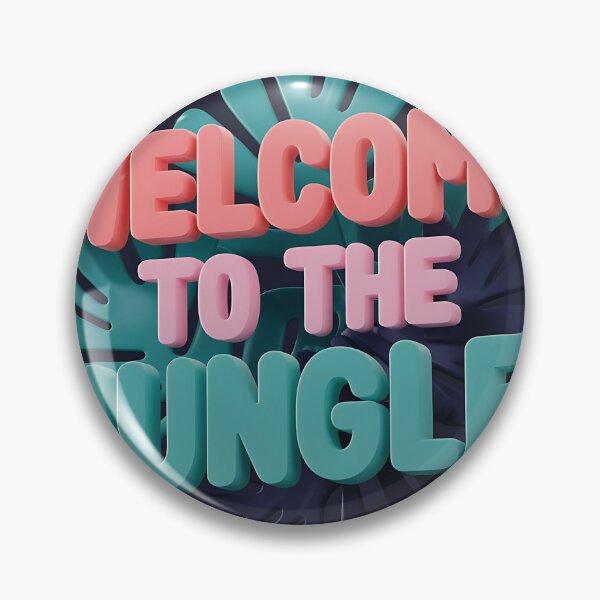 Item preview, welcome to the jungle  designed and sold by DelyCada.