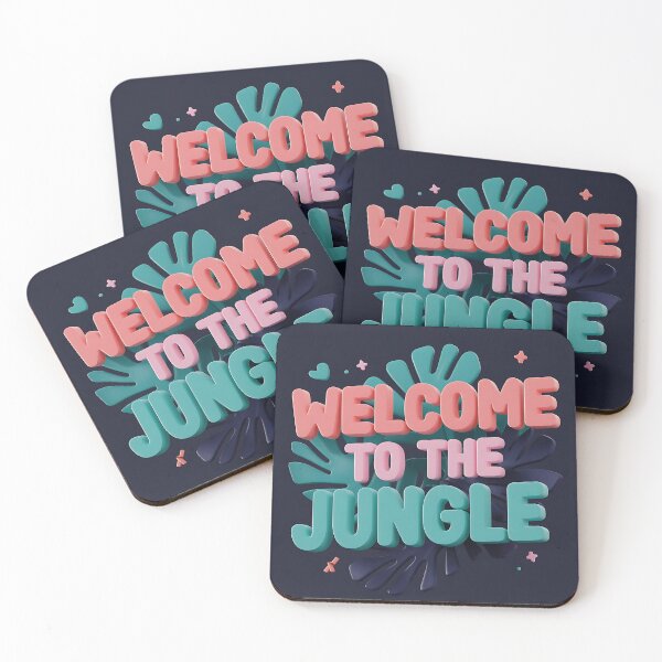 Item preview, welcome to the jungle  designed and sold by DelyCada.