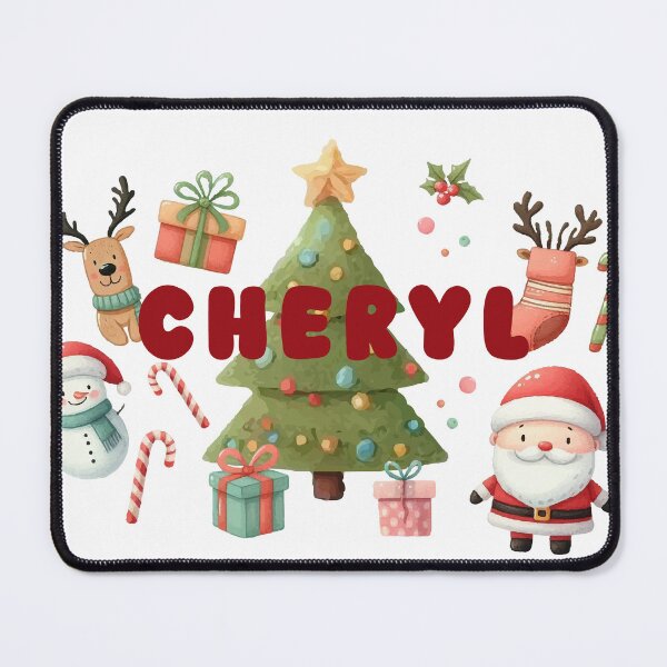 Item preview, Christmas Name Cheryl - personalized designed and sold by karolinahinc.