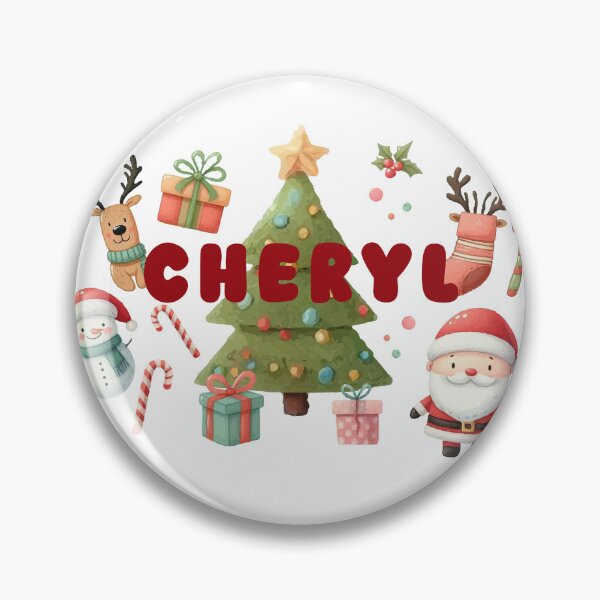 Item preview, Christmas Name Cheryl - personalized designed and sold by karolinahinc.
