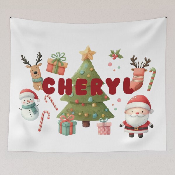 Item preview, Christmas Name Cheryl - personalized designed and sold by karolinahinc.