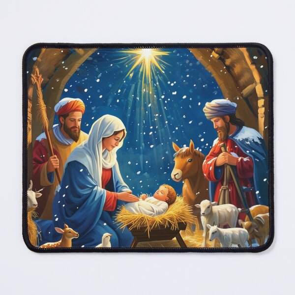 Item preview, Unto us a Savior is born designed and sold by Infinitegoods1.