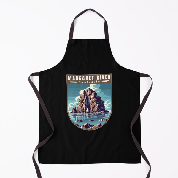 Item preview, Margaret River in Western Australia Retro Art Travel Landscape designed and sold by MaateoDesign.
