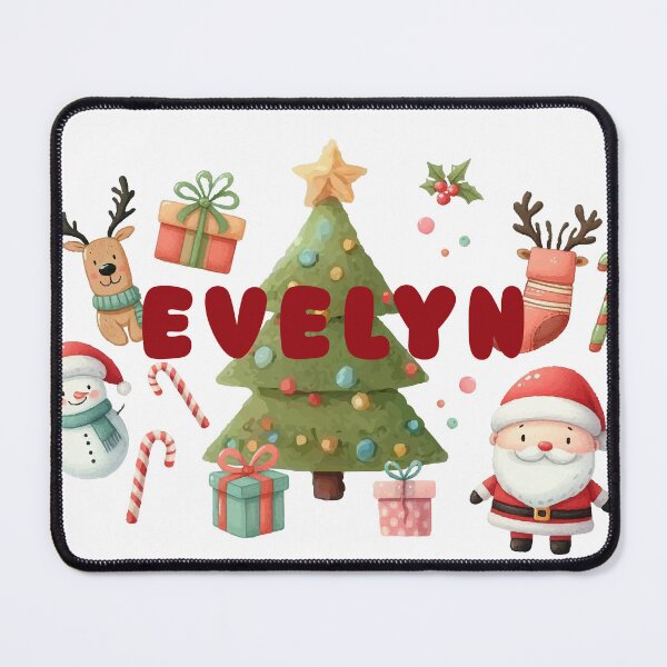 Item preview, Christmas Name Evelyn - personalized designed and sold by karolinahinc.