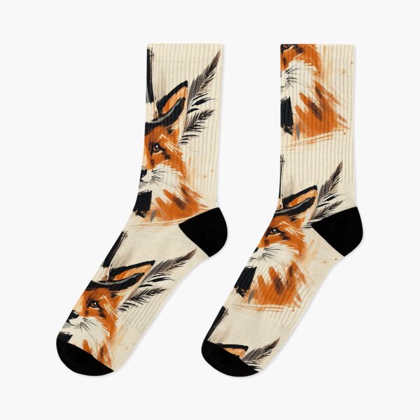 Item preview, Classy Fox in Monocle and Tophat Design designed and sold by Slick-Waffles.