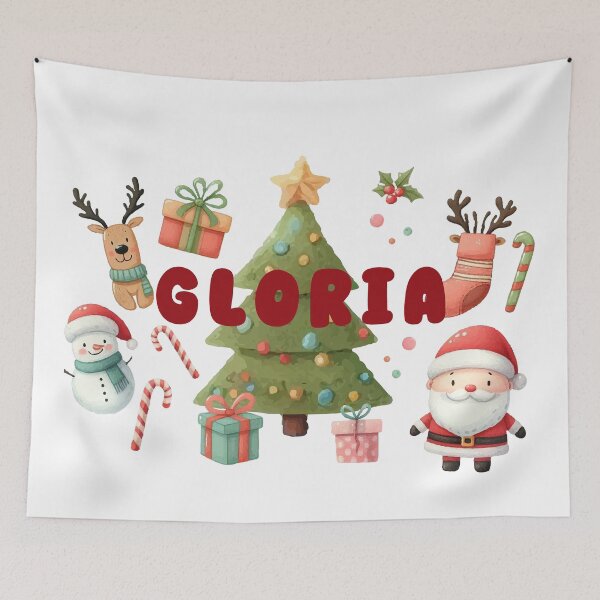 Item preview, Christmas Name Gloria - personalized designed and sold by karolinahinc.