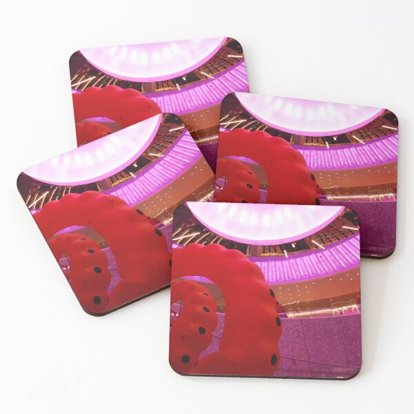 Item preview, Red Octopus With Pink Ceiling designed and sold by GloriaGranat.