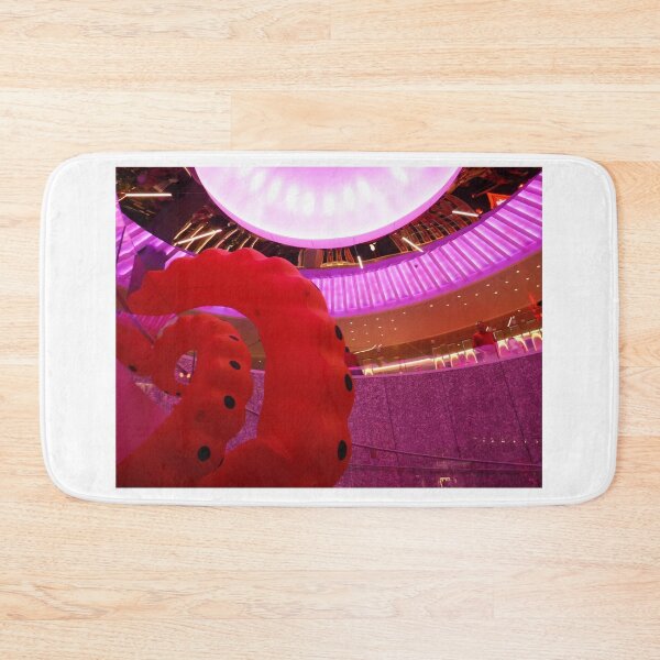 Item preview, Red Octopus With Pink Ceiling designed and sold by GloriaGranat.