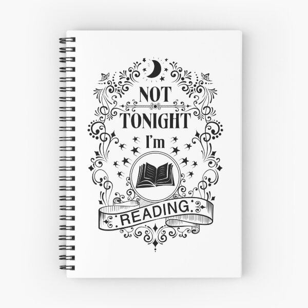 Item preview, Not tonight I’m reading black  designed and sold by Aakanksha97.