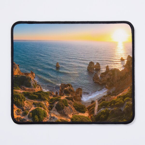Item preview, Praia do Camilo in Algarve during sunrise designed and sold by raphotography88.