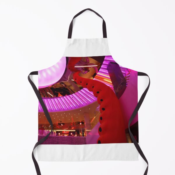 Item preview, Red Octopus Attacking Pink Ceiling designed and sold by GloriaGranat.