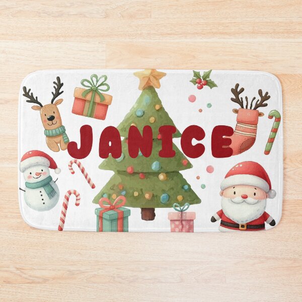 Item preview, Christmas Name Janice - personalized designed and sold by karolinahinc.